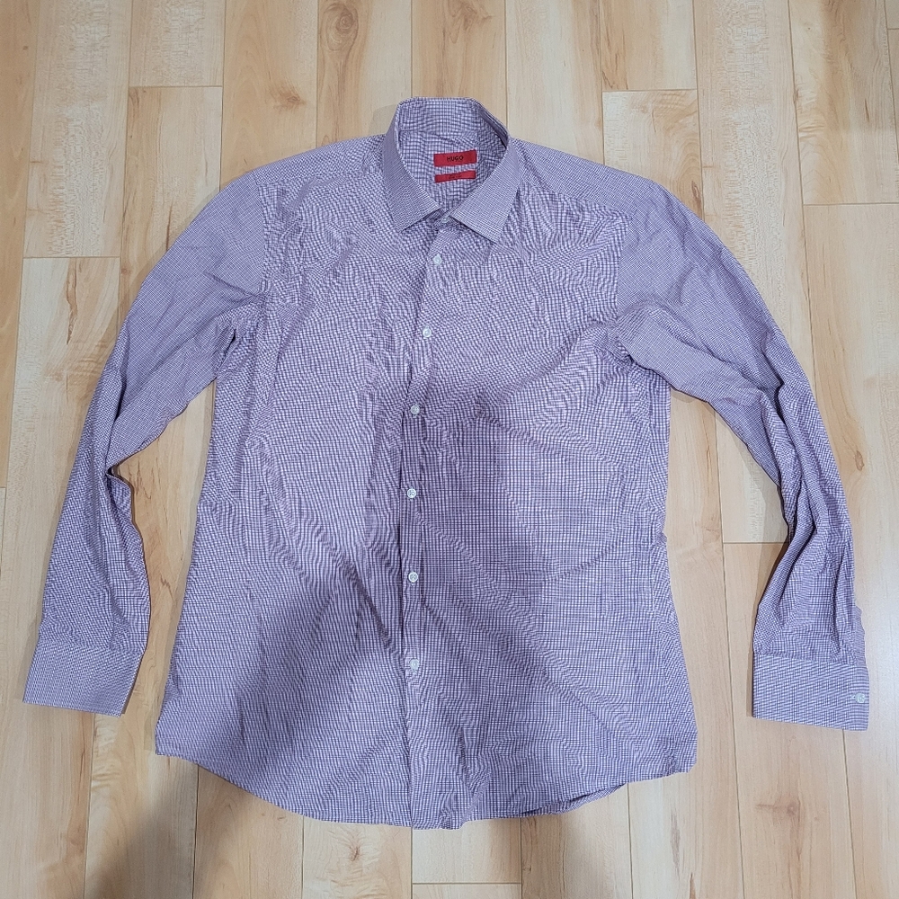 Hugo By Hugo Boss Men's Size Small Dress Shirt